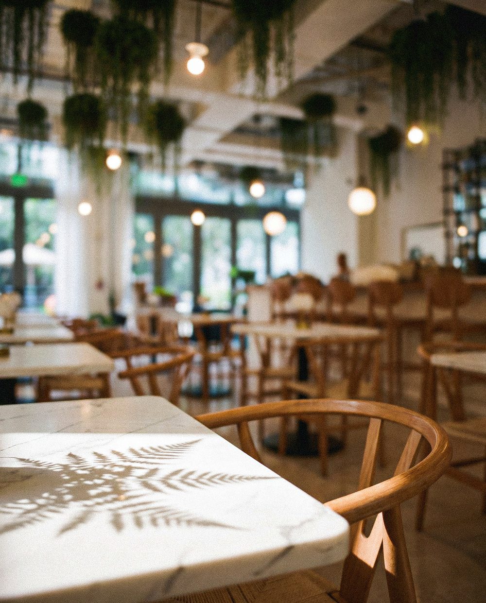 Dining table and interior ambiance at Ventura Wynwood